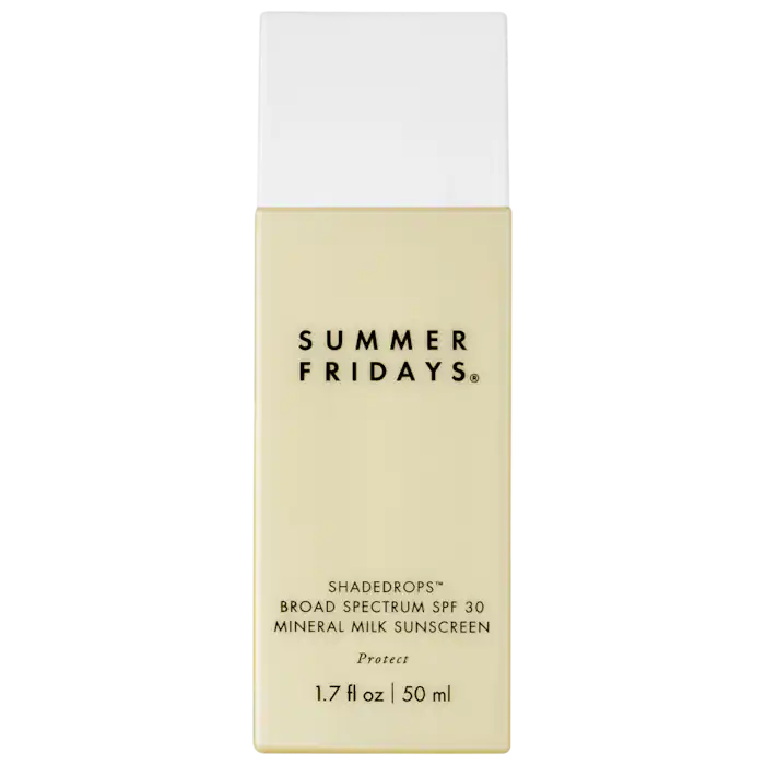 Summer Fridays Mini/Travel Size ShadeDrops Mineral Milk Sunscreen SPF 30