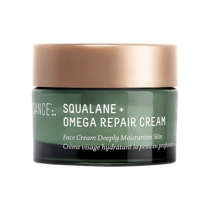 Crema reparadora Biossance Squalane + Omega en tamaño mini/de viaje