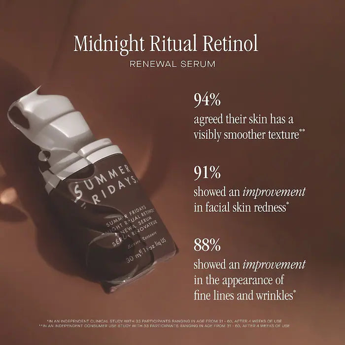 Summer Fridays Mini/Travel Size Midnight Ritual Retinol Renewal Serum