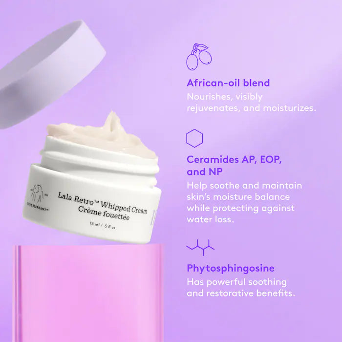 Drunk Elephant Mini Lala Retro™ Nourishing Whipped Cream