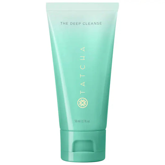 Limpiador exfoliante suave de limpieza profunda Tatcha en tamaño mini/de viaje