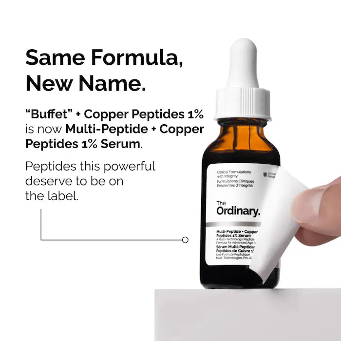 The Ordinary Mini/Travel Size Multi-Peptide + Copper Peptides 1% Serum