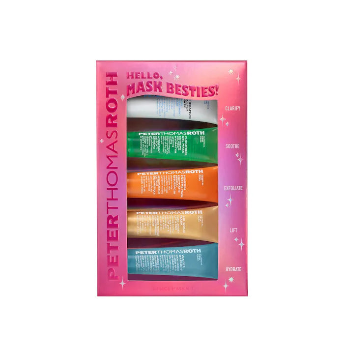 Peter Thomas Roth Hello, Mask Besties! 5-Piece Mask Kit