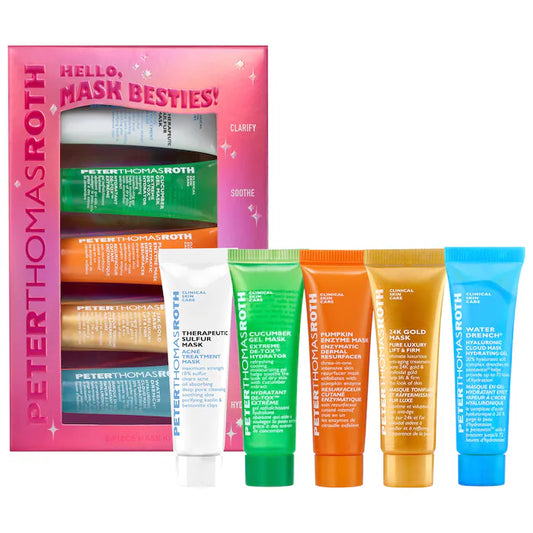 Peter Thomas Roth Hola, amigos de las mascarillas: kit de 5 mascarillas