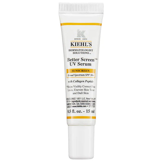 Kiehl's Since 1851 Mini/Travel Size Better Screen™ UV Serum SPF 50+ Facial Sunscreen with Collagen Peptide