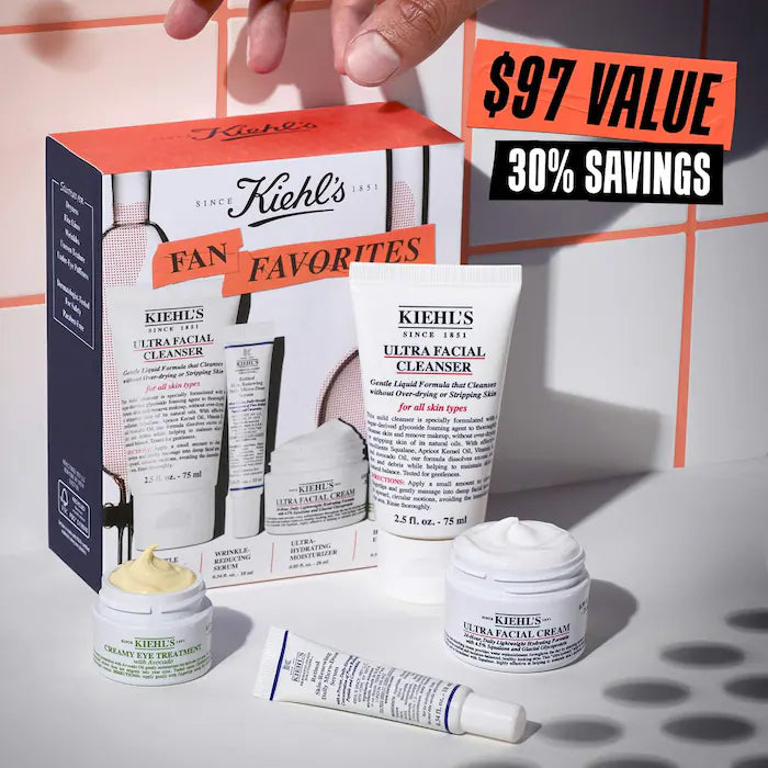 Set de regalo de los favoritos de los fans de Kiehl's desde 1851