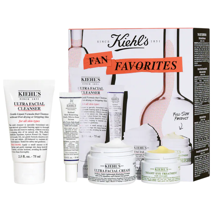 Set de regalo de los favoritos de los fans de Kiehl's desde 1851