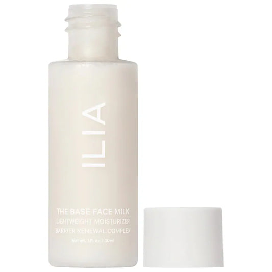 Leche base facial y humectante ligero con ácido hialurónico Ilia Mini/Travel Size