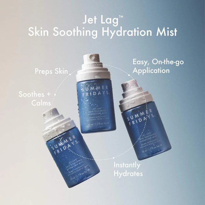 Summer Fridays Mini/Travel Size Jet Lag Skin Soothing Hydration Mist