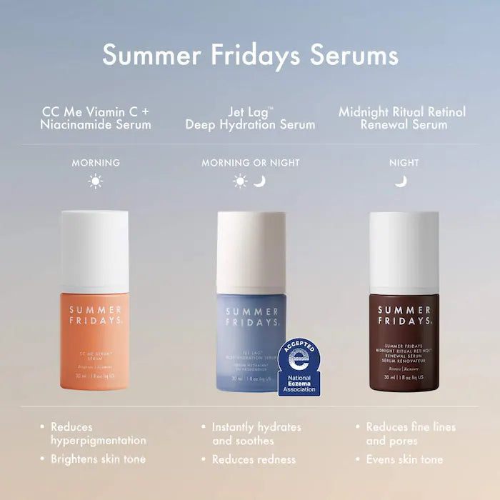 Summer Fridays Mini/Travel Size Jet Lag Deep Hydration Serum