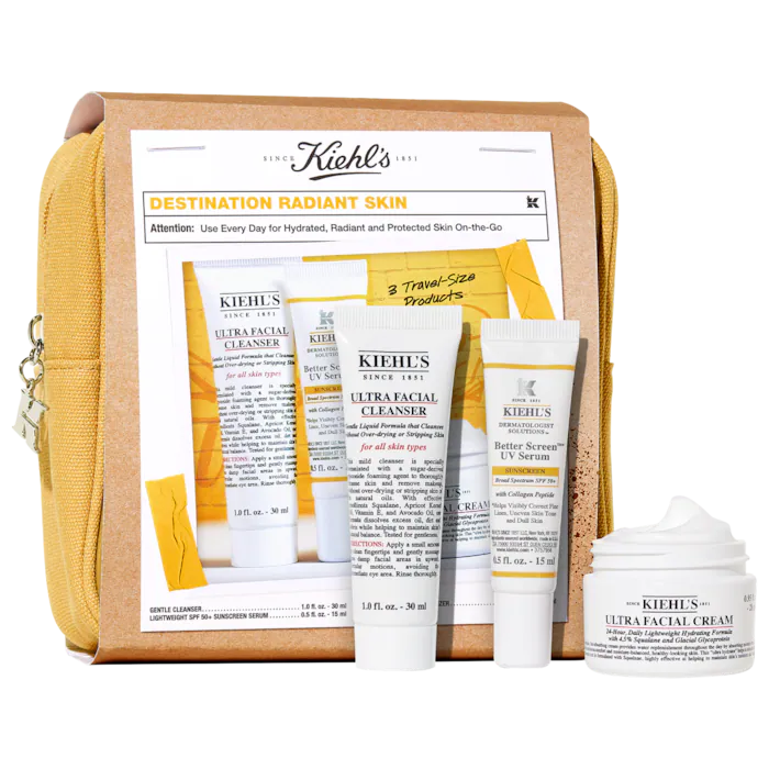 Kiehl's Since 1851  Destination Radiant Skincare Gift Set