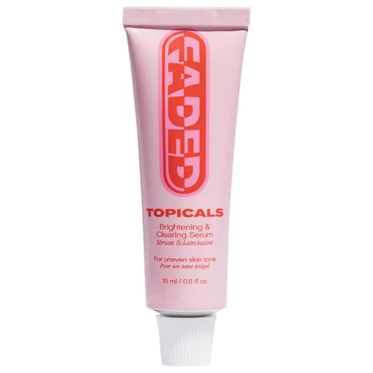 Topicals Mini/Travel Size Faded Brightening and Clearing Serum for Dark Spots & Discoloration (UNSCENTED)