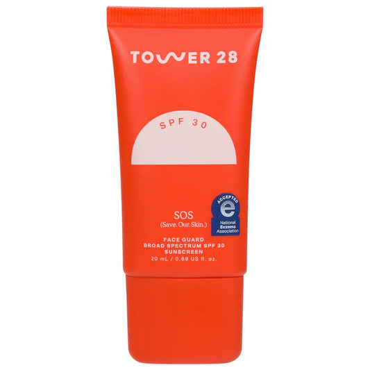 Tower 28 Beauty  Mini/Travel Size SOS FaceGuard SPF 30 Mineral Sunscreen